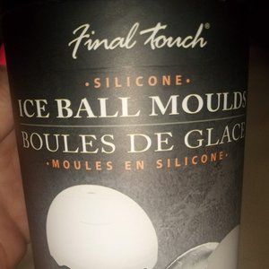 Final Touch Ice Ball moulds New